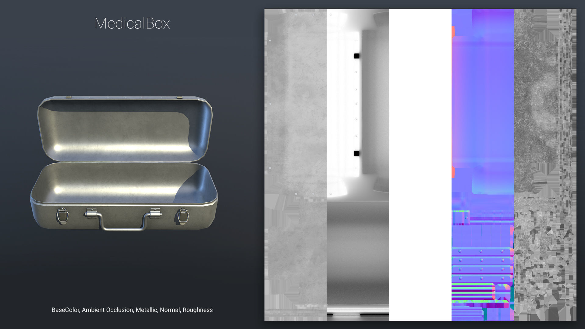 Medical Box Animated PBR Low-poly 3D model_3