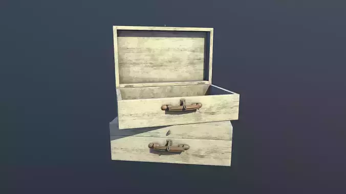 Wooden Case Animated PBR