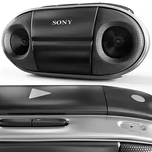 audio sony 3D model