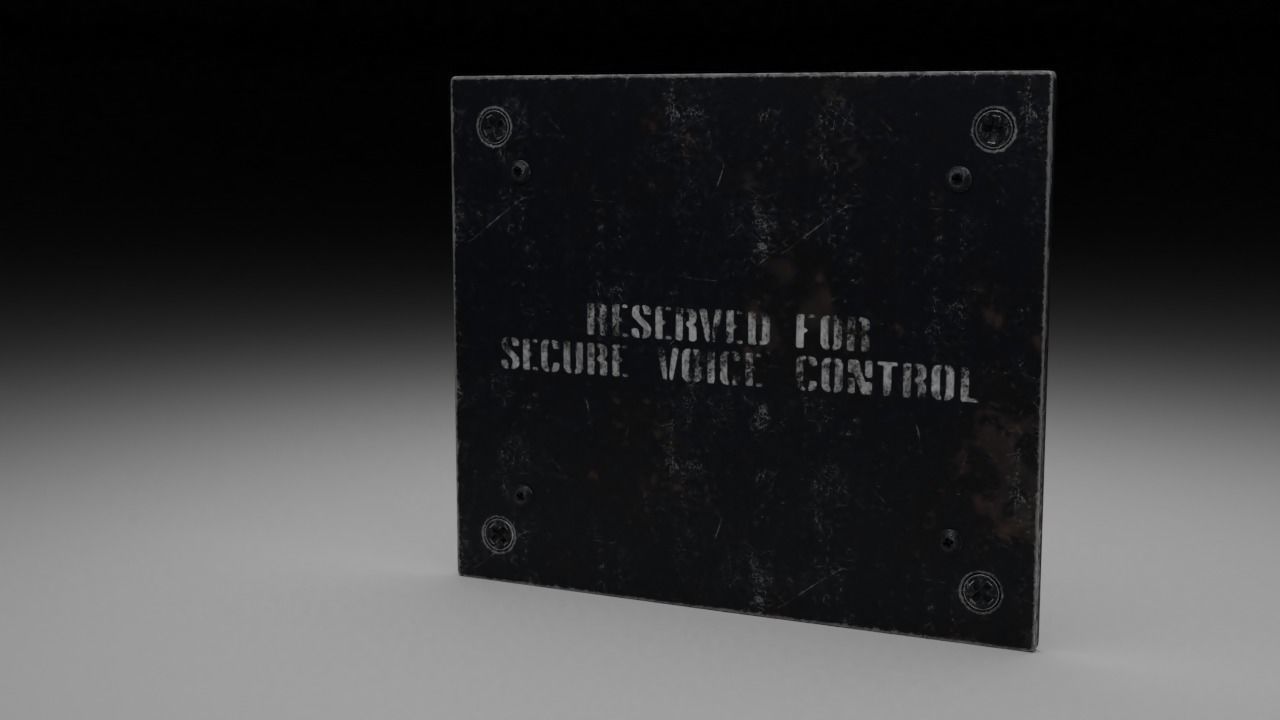 F16 KY58 Panel 3D model_6