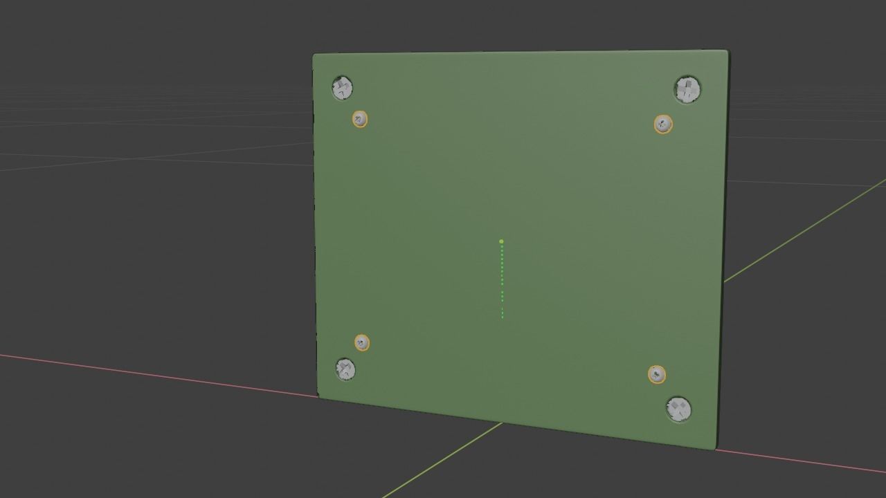 F16 KY58 Panel 3D model_4