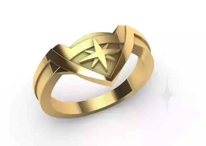 Ring Engagment Wonder Woman 3D print model 3D print model