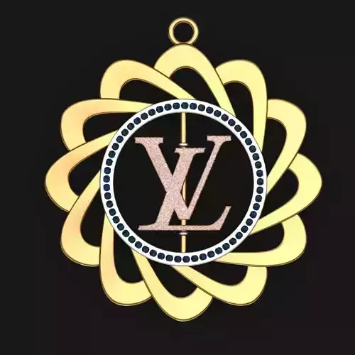 LV PENDANT 3d Print model 3D print model