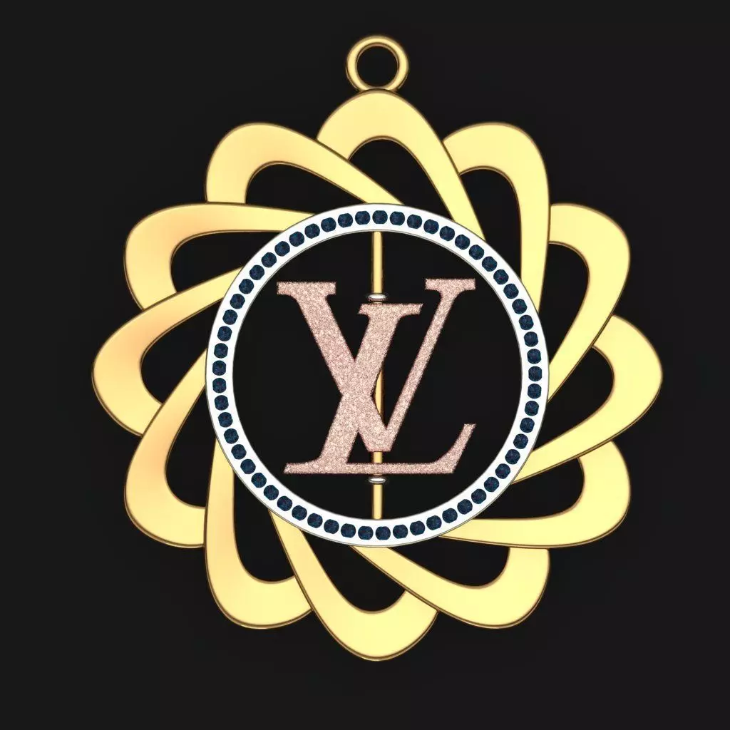 LV PENDANT 3d Print model 3D print model