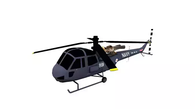 Lowpoly Westland Scout