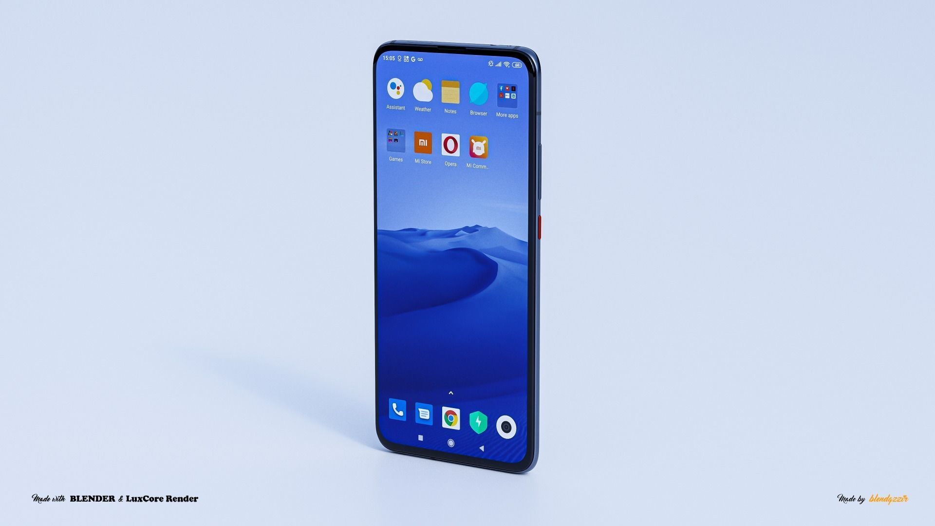 XIAOMI POCO F2 PRO 3D model_1