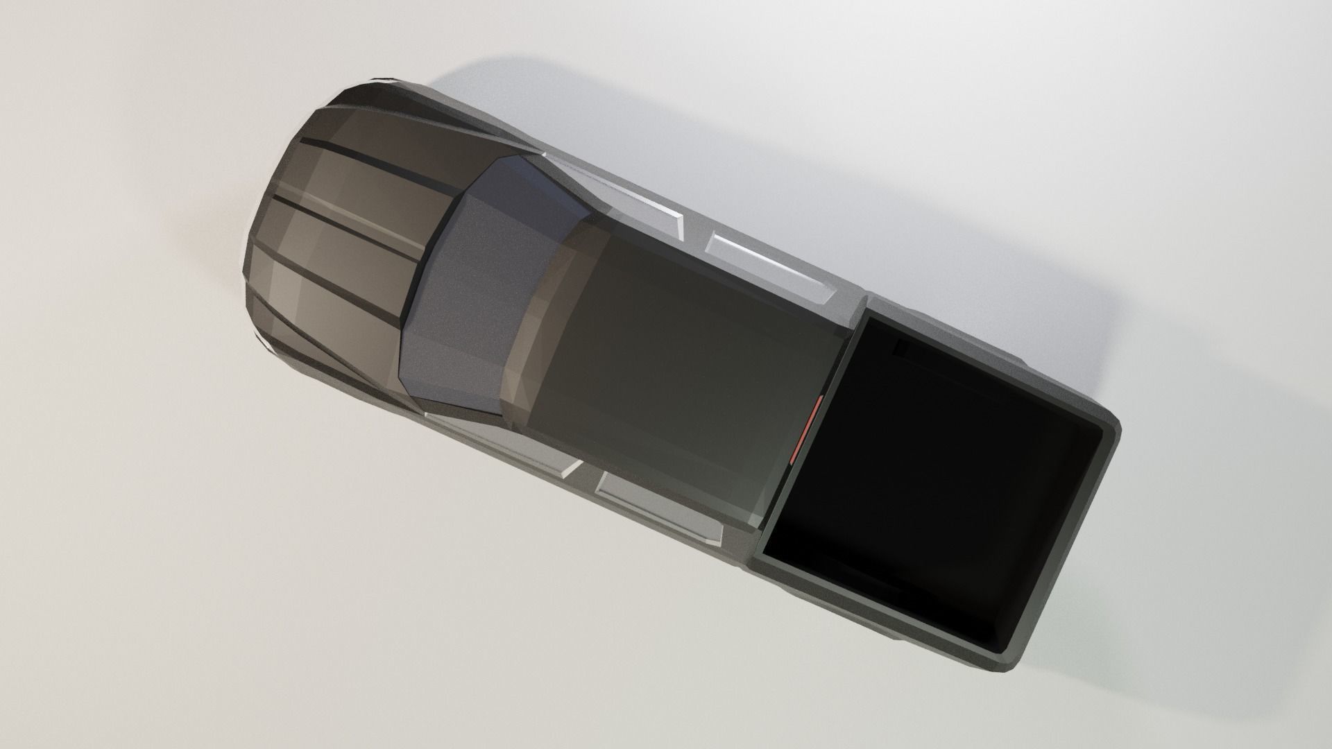 3D model Low Poly Ram Pickup Truck VR / AR / low-poly | CGTrader
