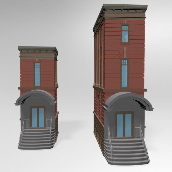 Modular Buildings 01 3D model_15