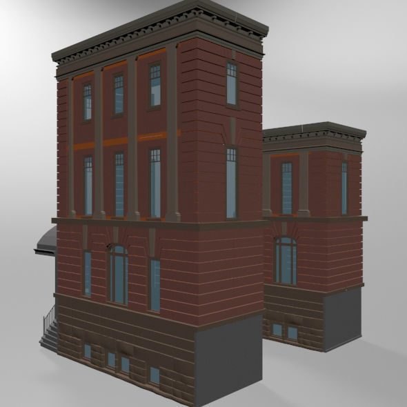 Modular Buildings 01 3D model_17
