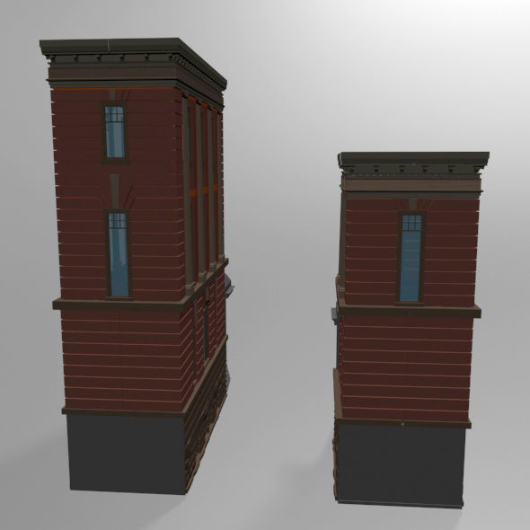 Modular Buildings 01 3D model_24