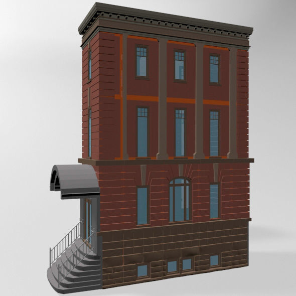 Modular Buildings 01 3D model_16