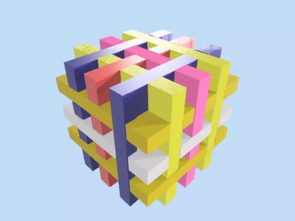 CUBE PUZZLE 3D print model_0