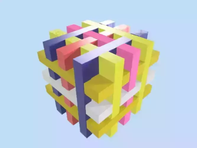 CUBE PUZZLE 3D print model