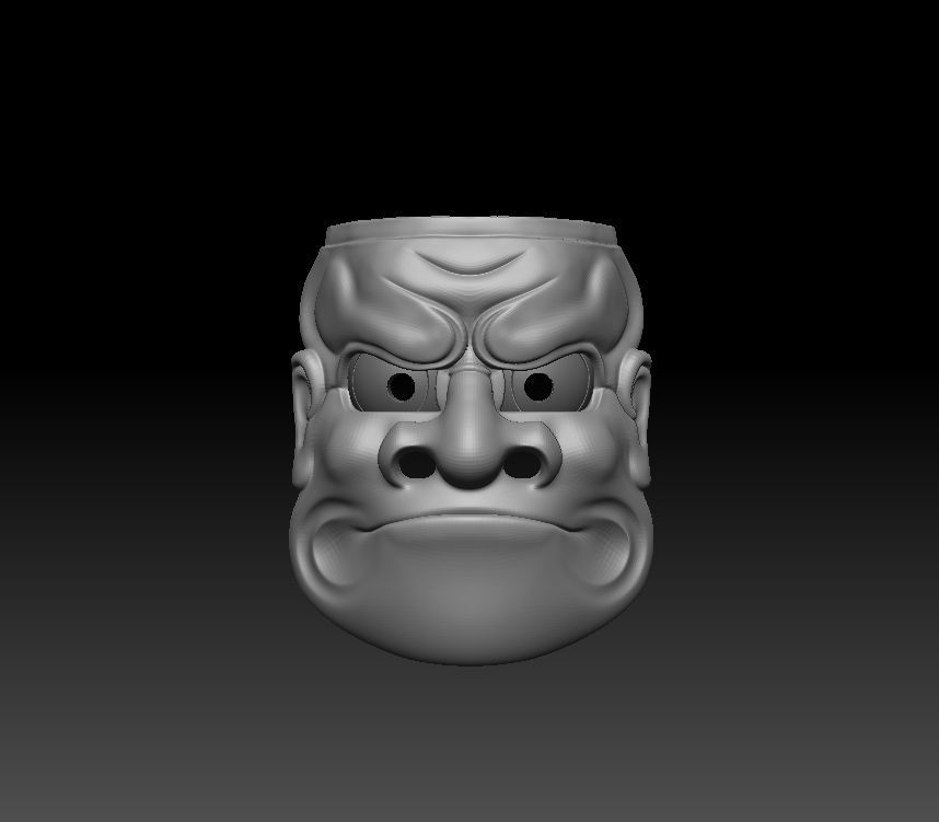 OBESHIMI MASK 3D print model_2