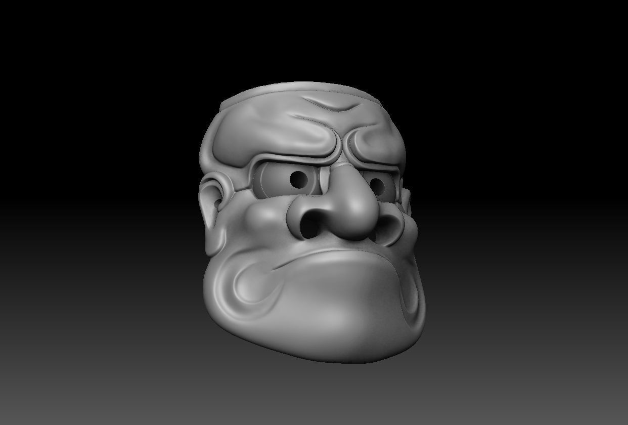 OBESHIMI MASK 3D print model_6