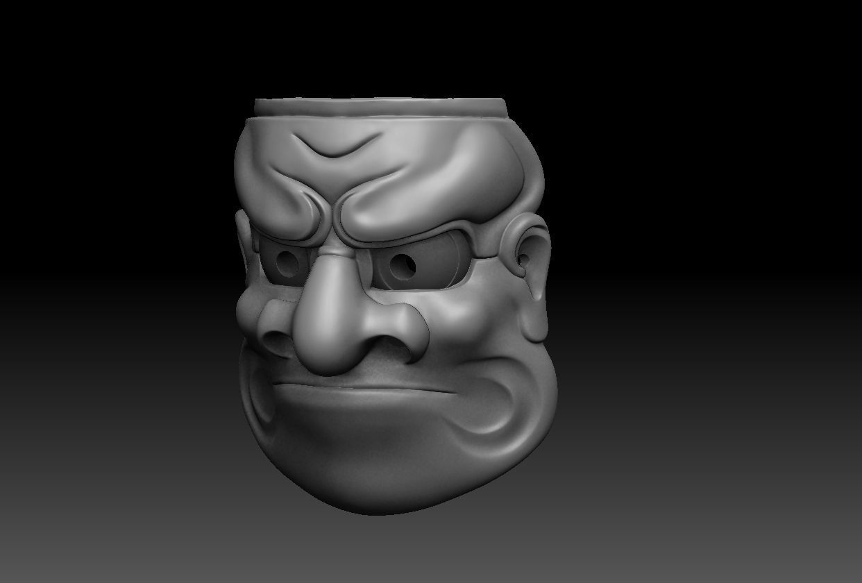 OBESHIMI MASK 3D print model_3