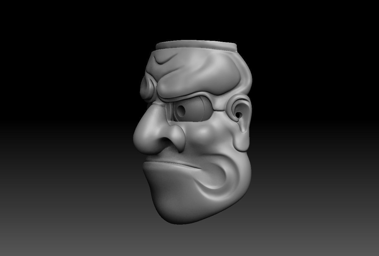 OBESHIMI MASK 3D print model_4