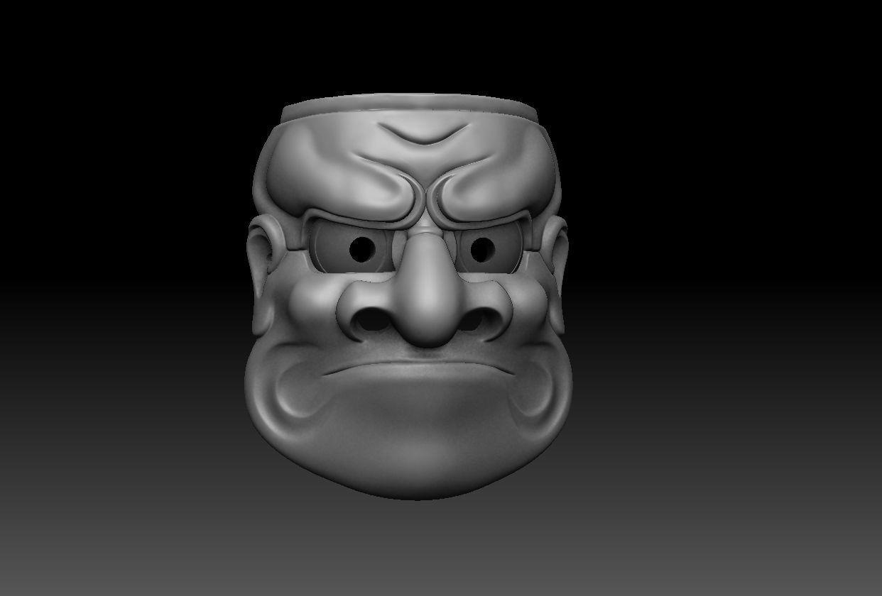 OBESHIMI MASK 3D print model_1