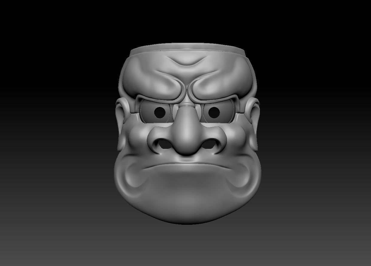 OBESHIMI MASK 3D print model_8
