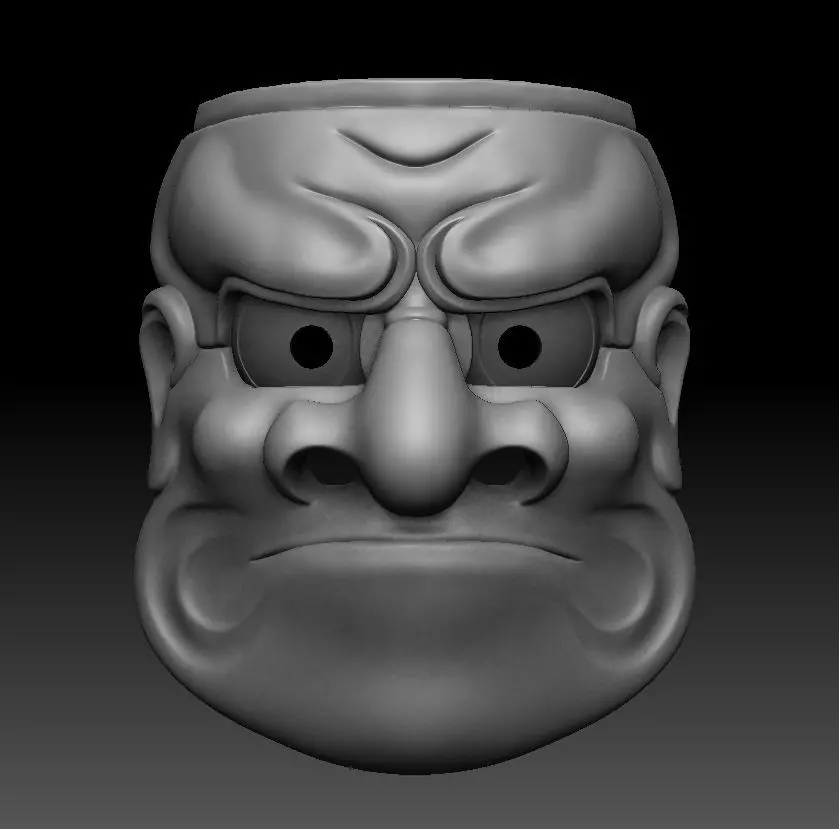 OBESHIMI MASK 3D print model_0