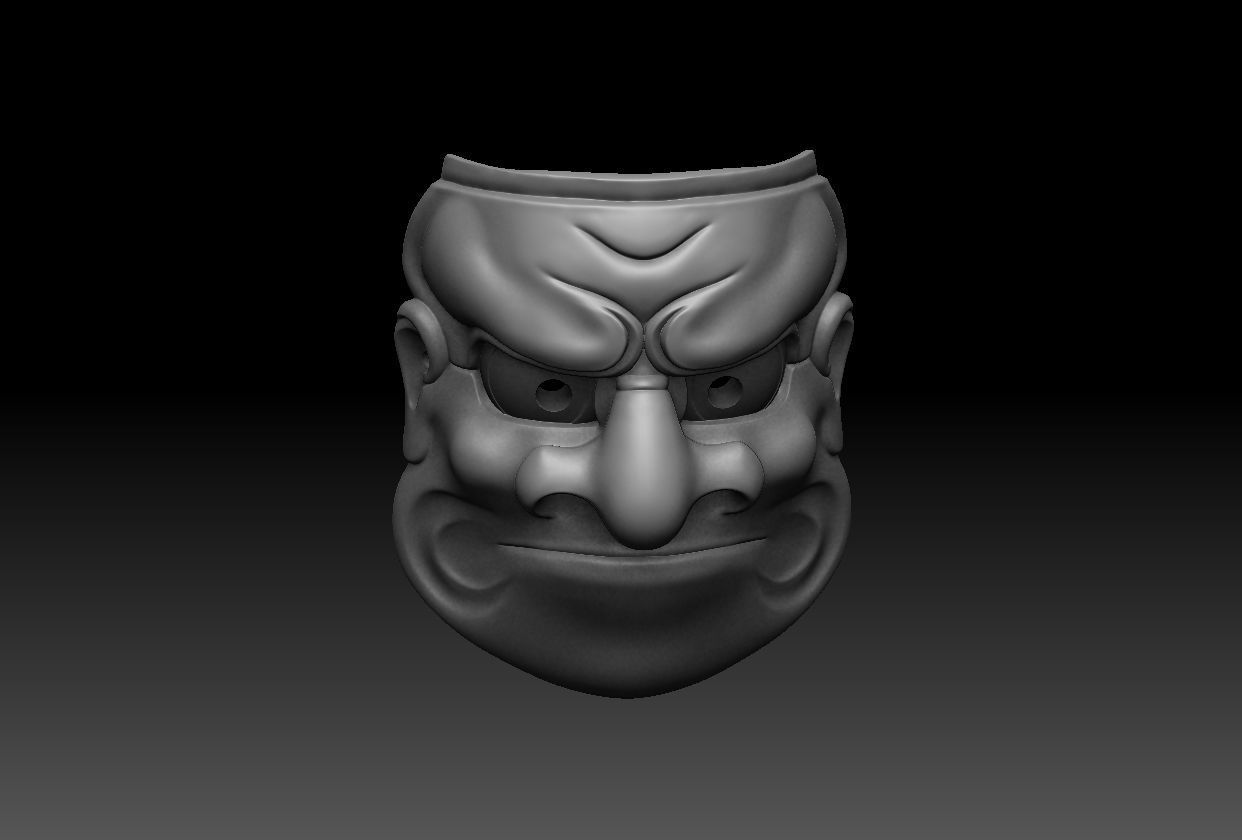 OBESHIMI MASK 3D print model_5