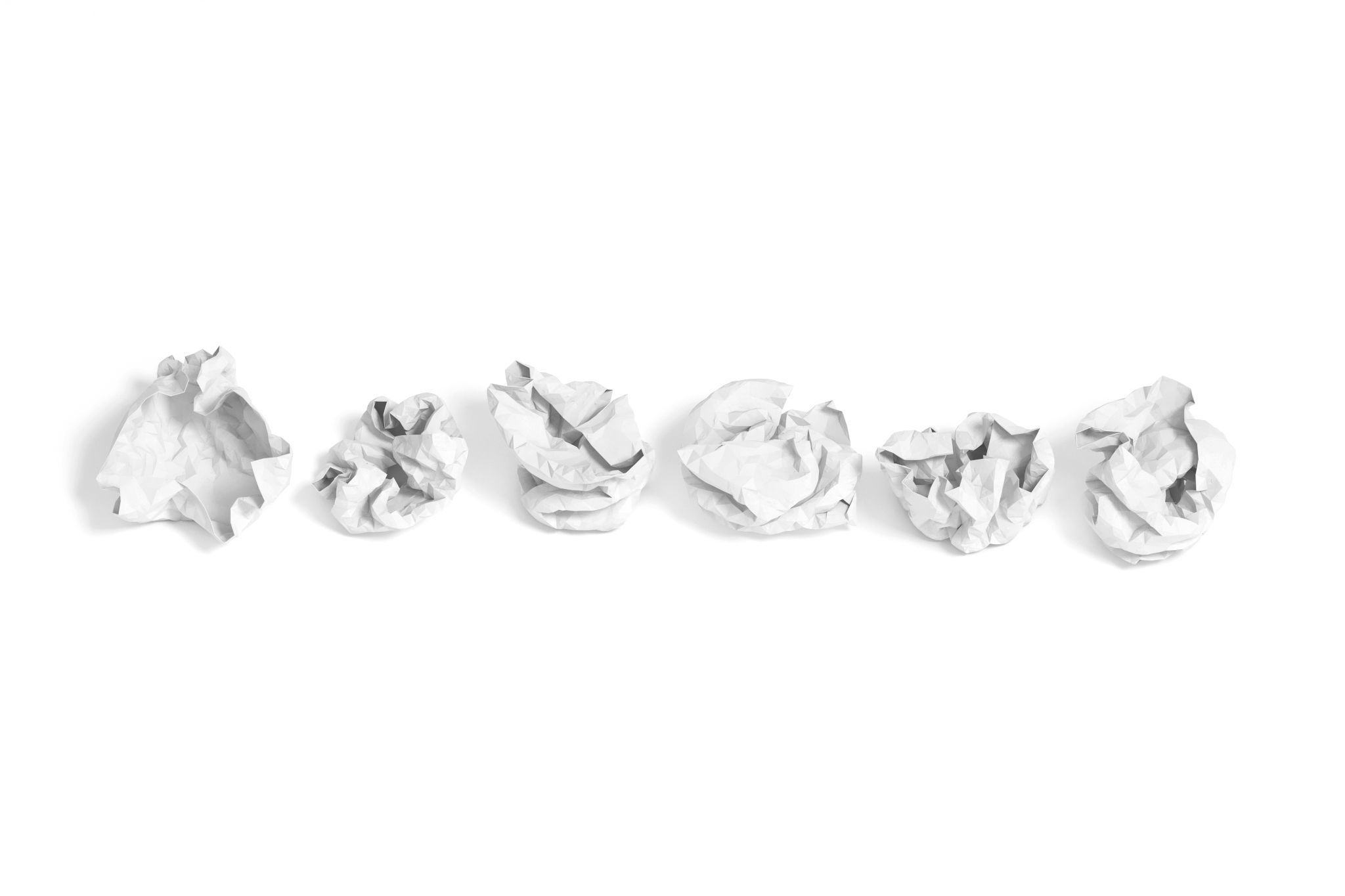 crumpled paper 3D model_2