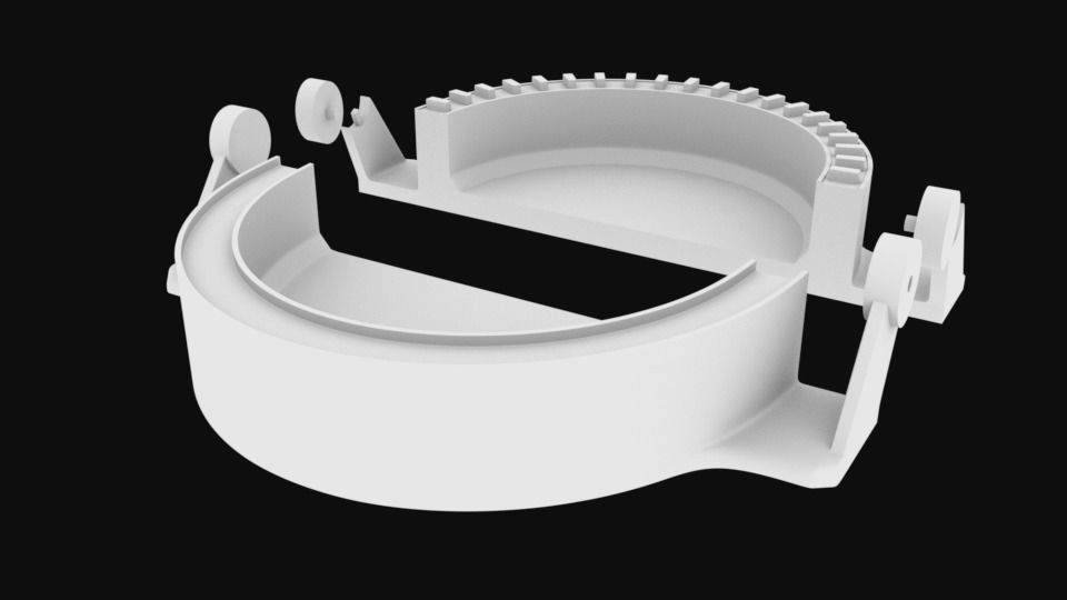 Mold for snacks whit socket stl for 3D printing 3D print model_2