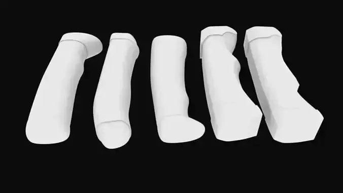 Knife handles STL for 3D printing 3D print model