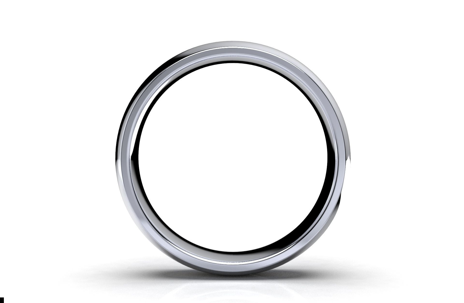 Wedding Set Band Ring For Men 3D Model STL File-CC107 3D print model_3