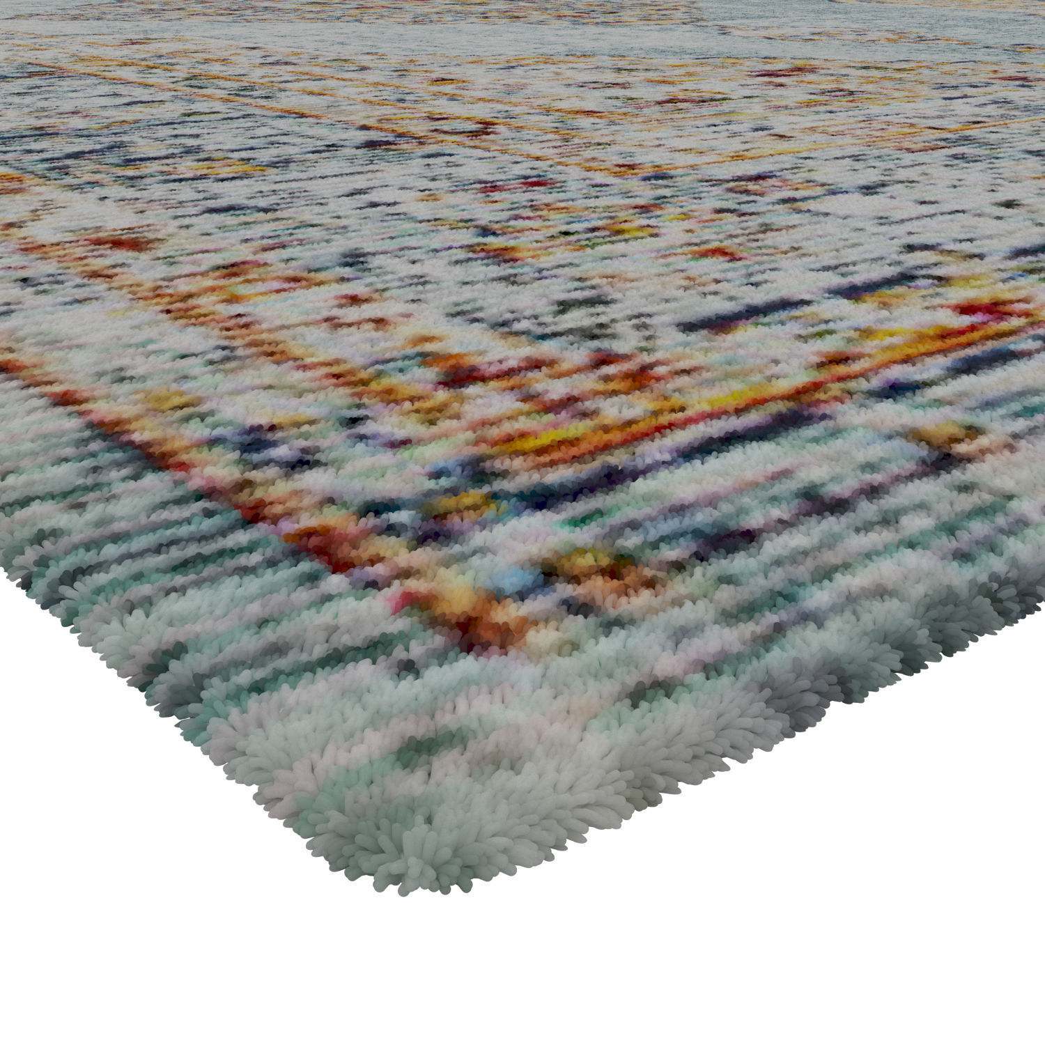 Rug Set 1432 3D model_1