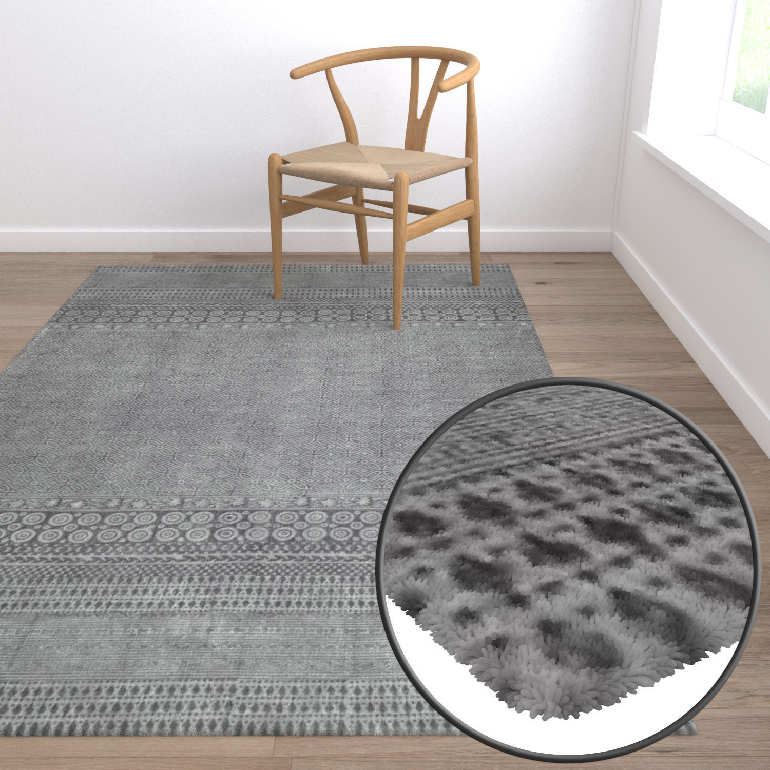 Rug Set 1435 3D model_5