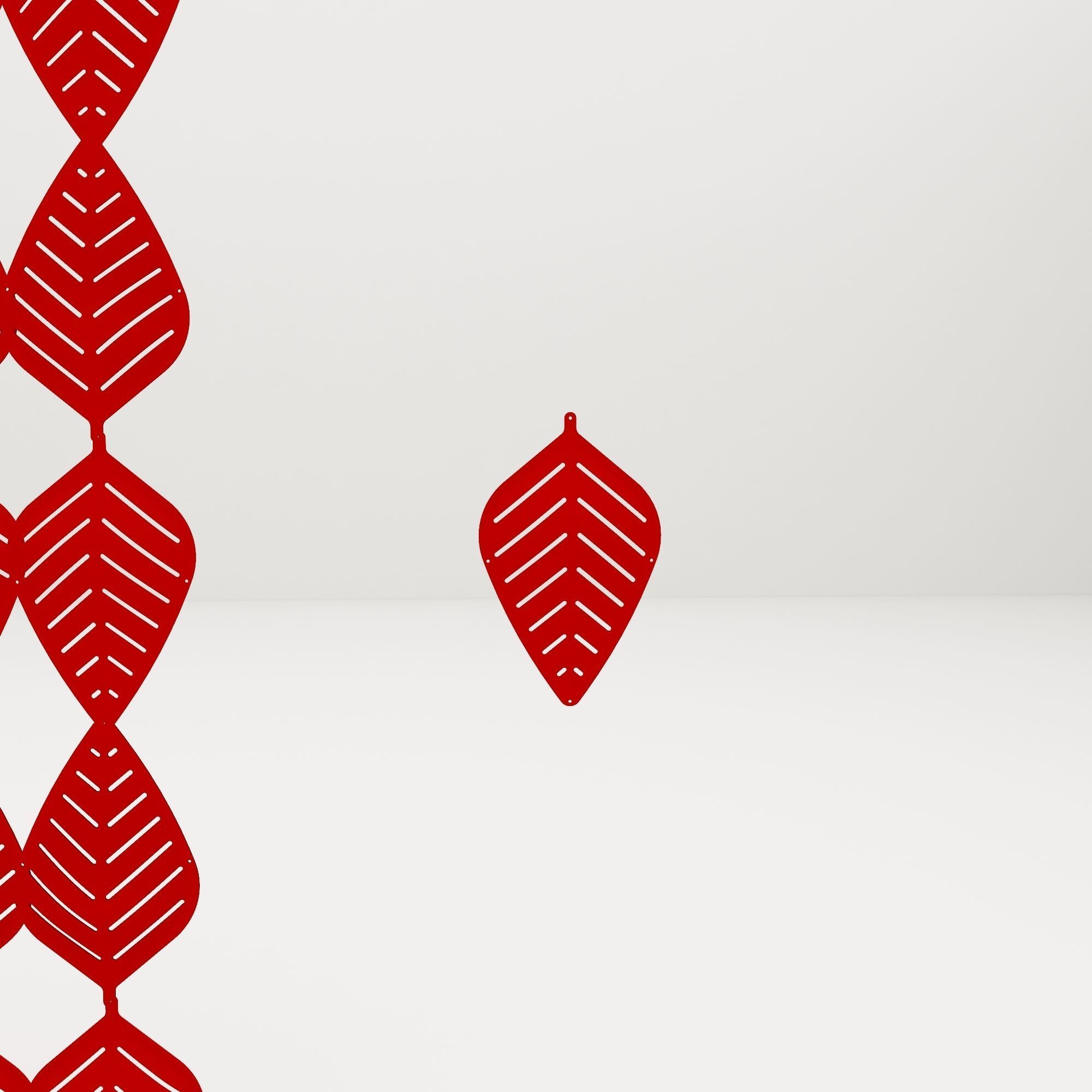 Airleaf Pattern - abstracta 3D model_1