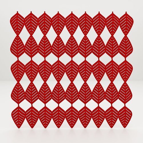 Airleaf Pattern - abstracta 3D model