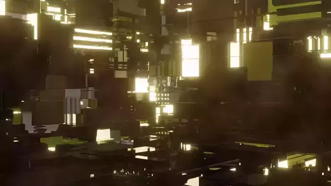 Room Sci Fy Free 3D model