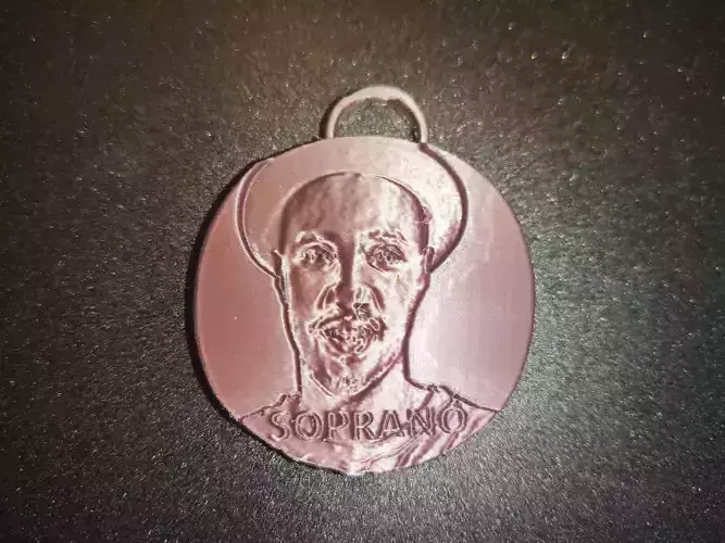 porte clef soprano chanteur 