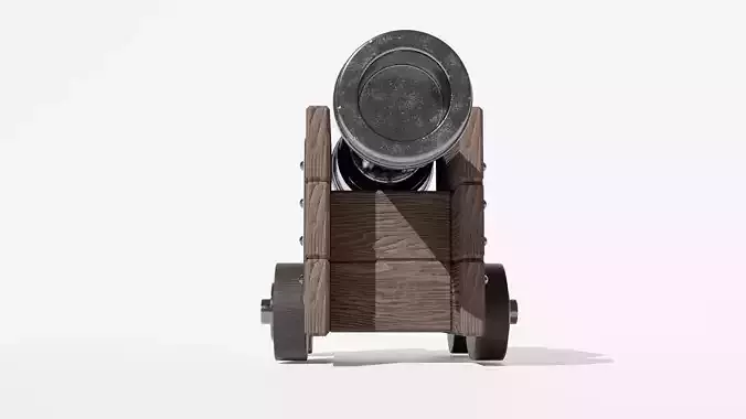 Canon wooden cannon