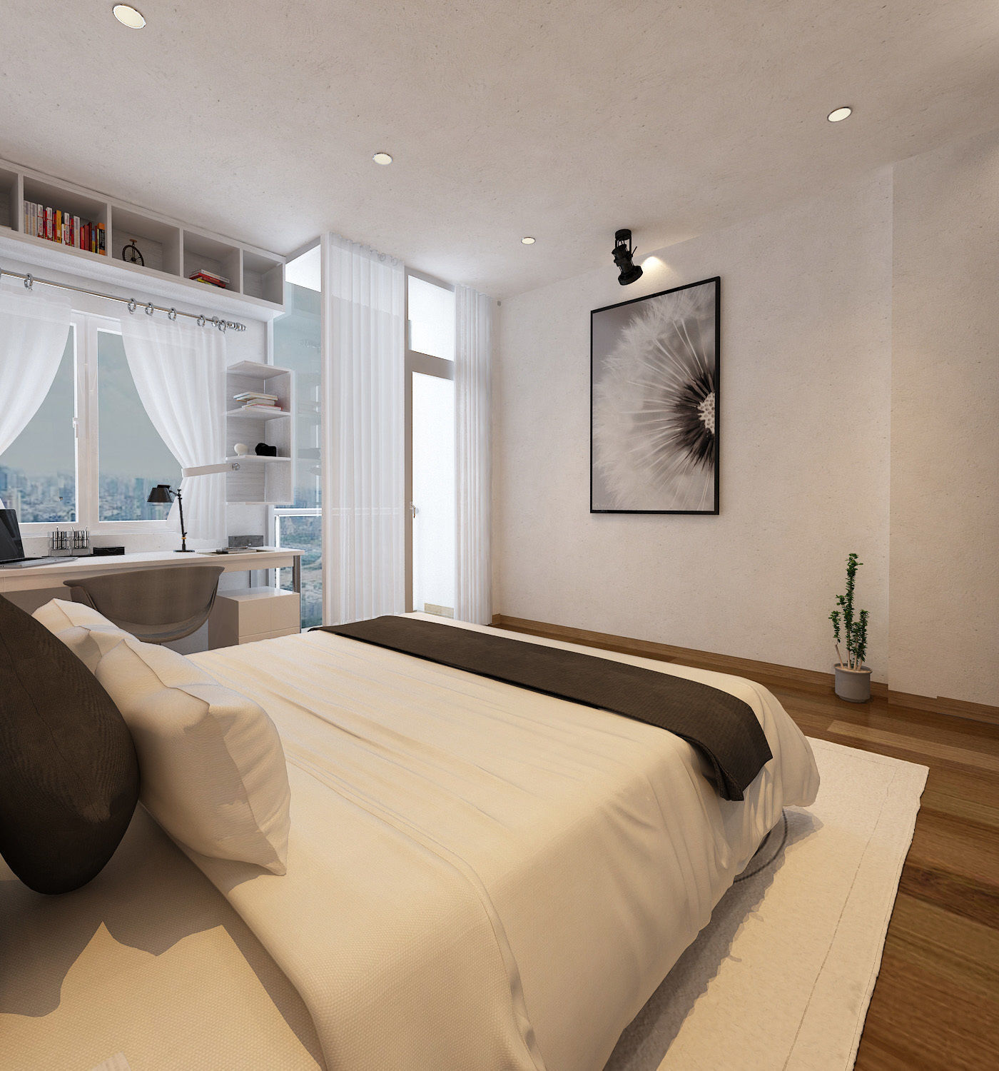 Apartment Interior 3D Model 3dsMax Vray Render 3D model_5