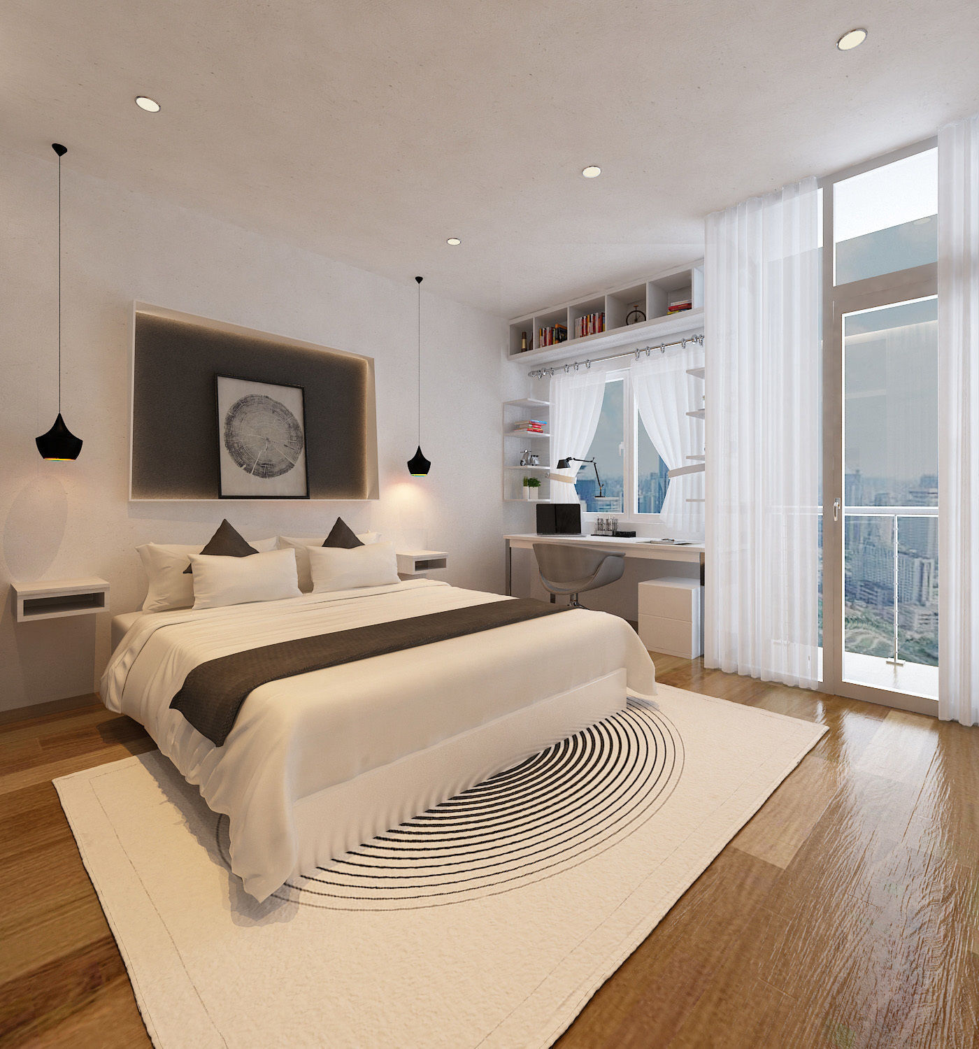Apartment Interior 3D Model 3dsMax Vray Render 3D model_1