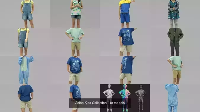 Asian Kids Collection 