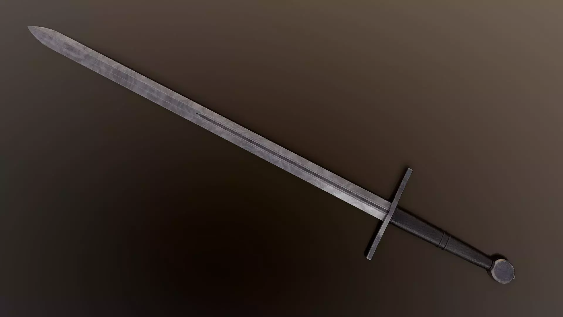 Atrim Longsword Low-poly 3D model
