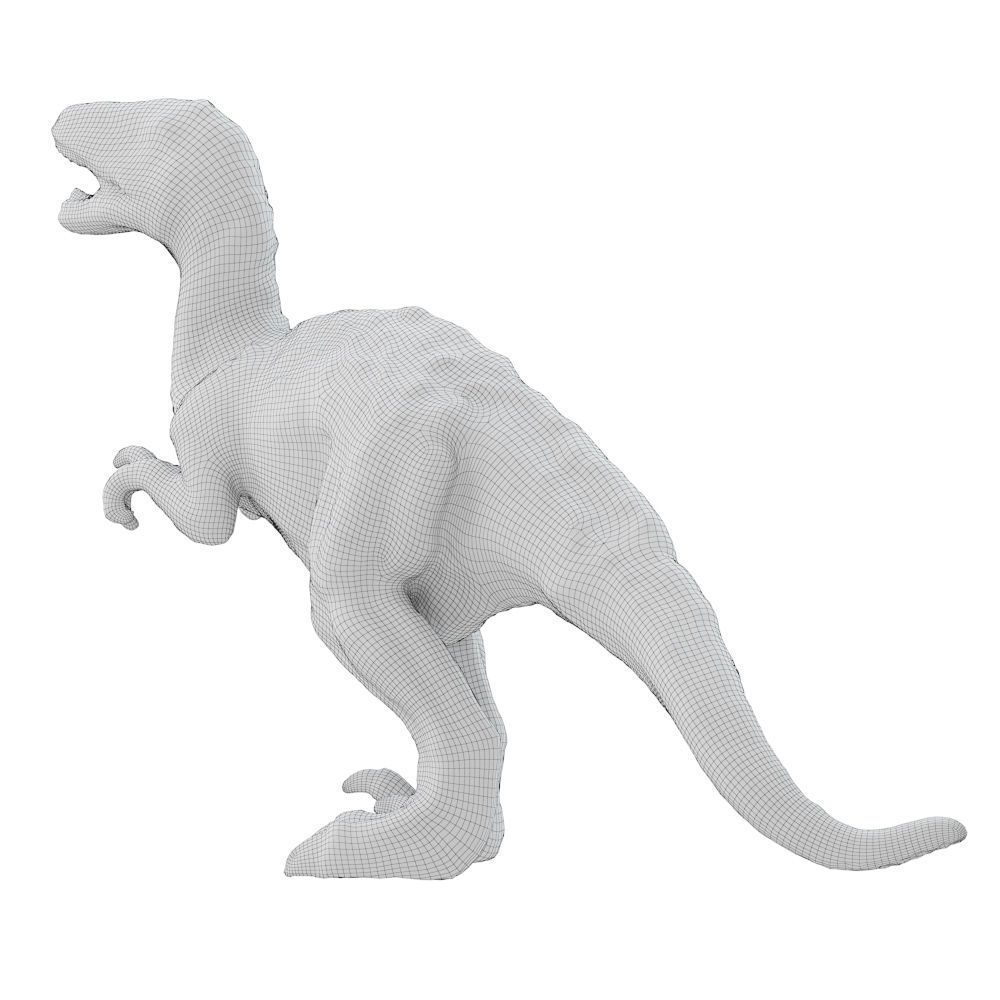 Iguanodon Toy 3D model_5