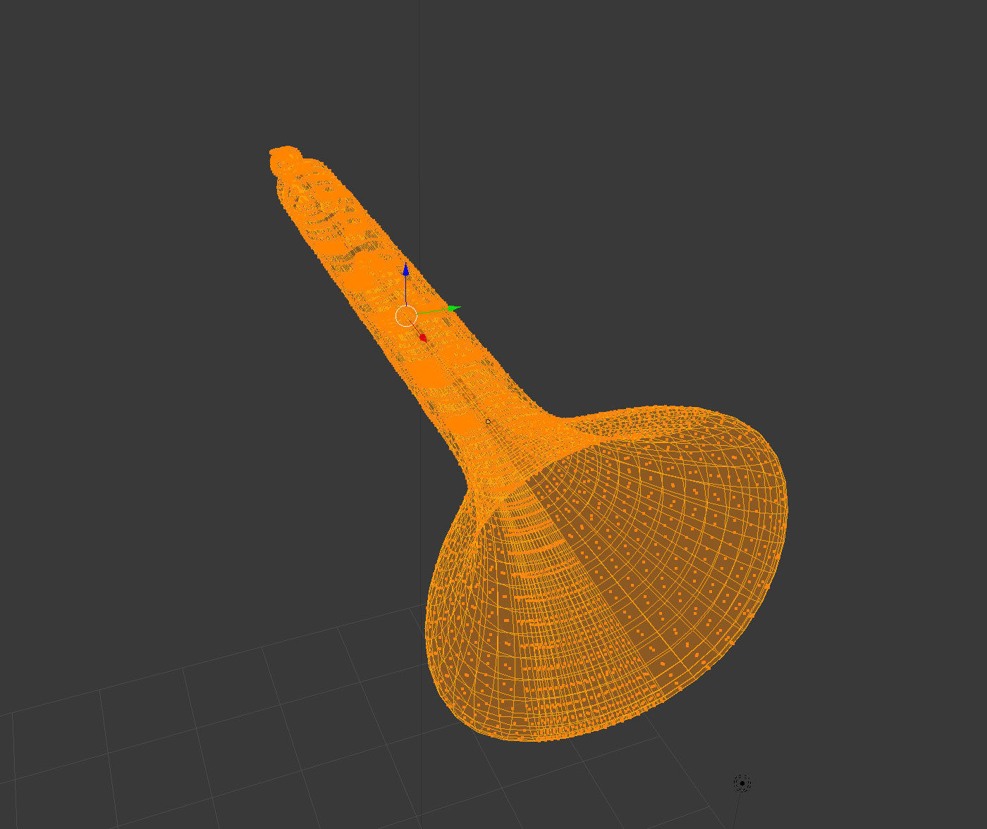 Zurna wooden flute 3D model_4