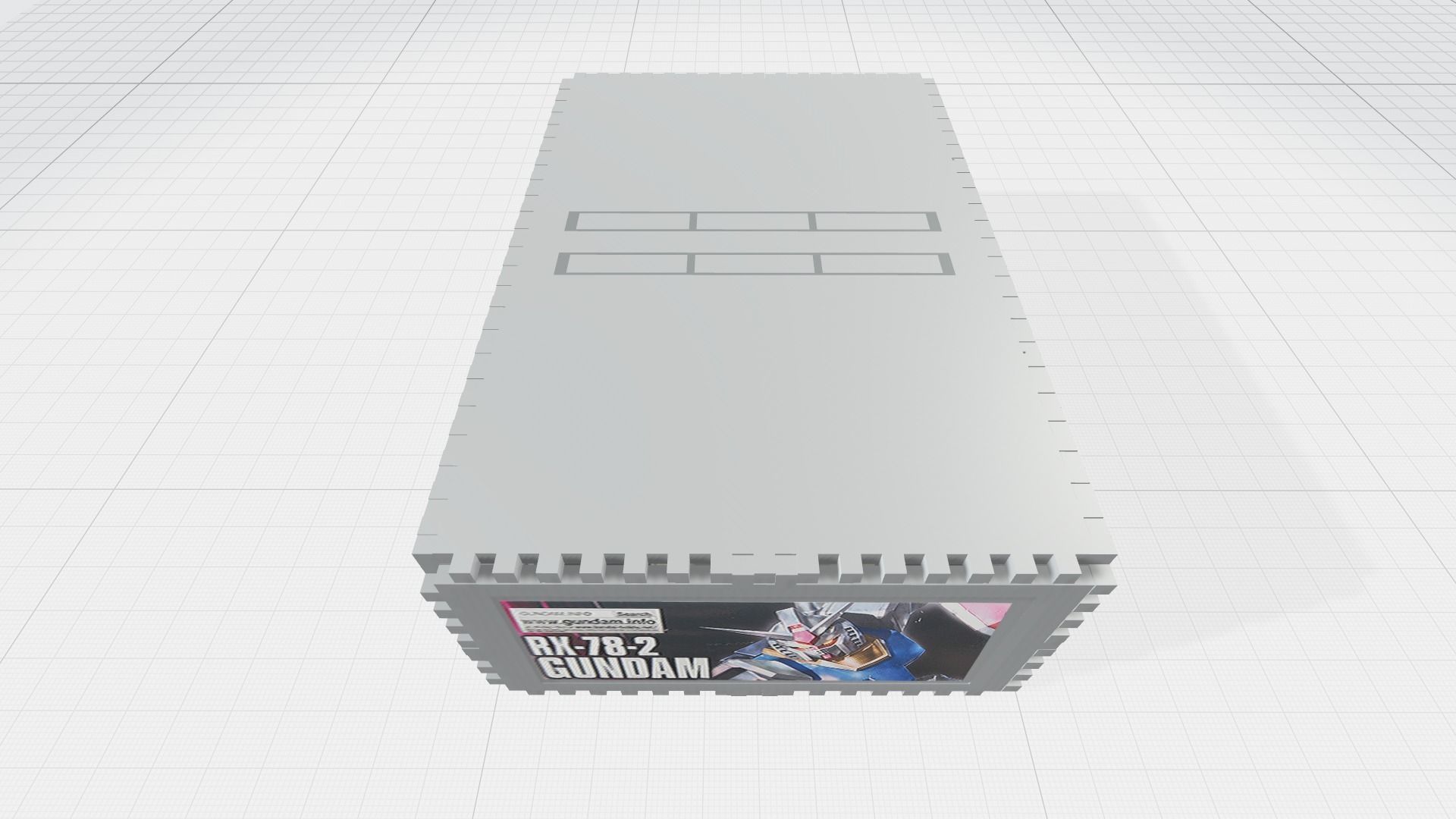 -MHG01C-  Mecha Hangar Garage 01 -Transformable Storage Box- 3D print model_17