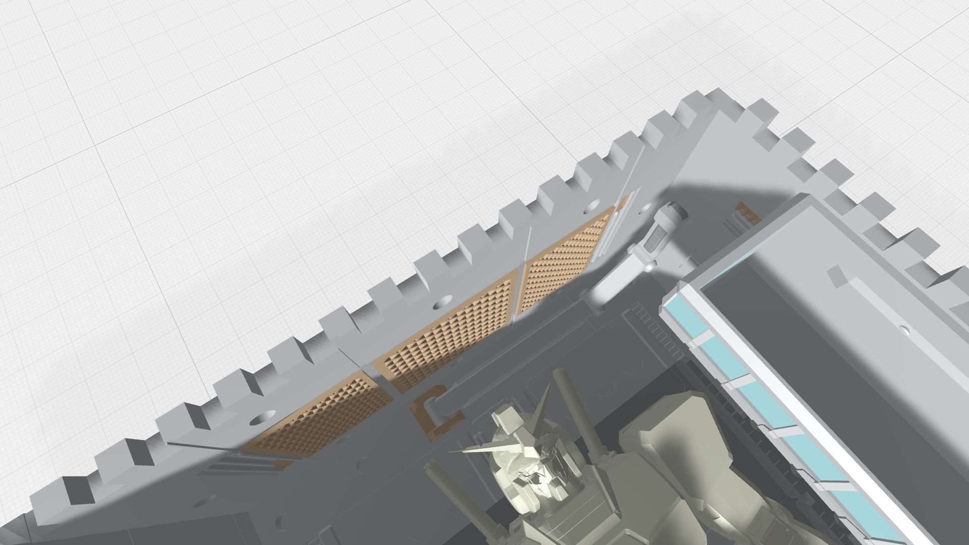 -MHG01C-  Mecha Hangar Garage 01 -Transformable Storage Box- 3D print model_10