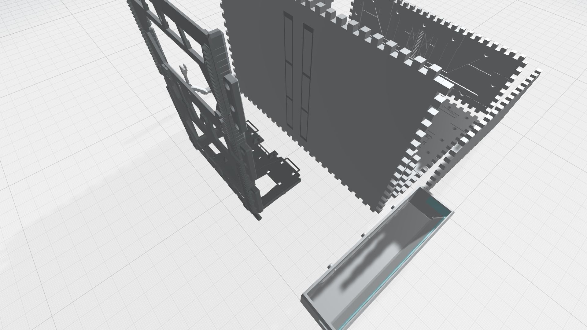 -MHG01C-  Mecha Hangar Garage 01 -Transformable Storage Box- 3D print model_20