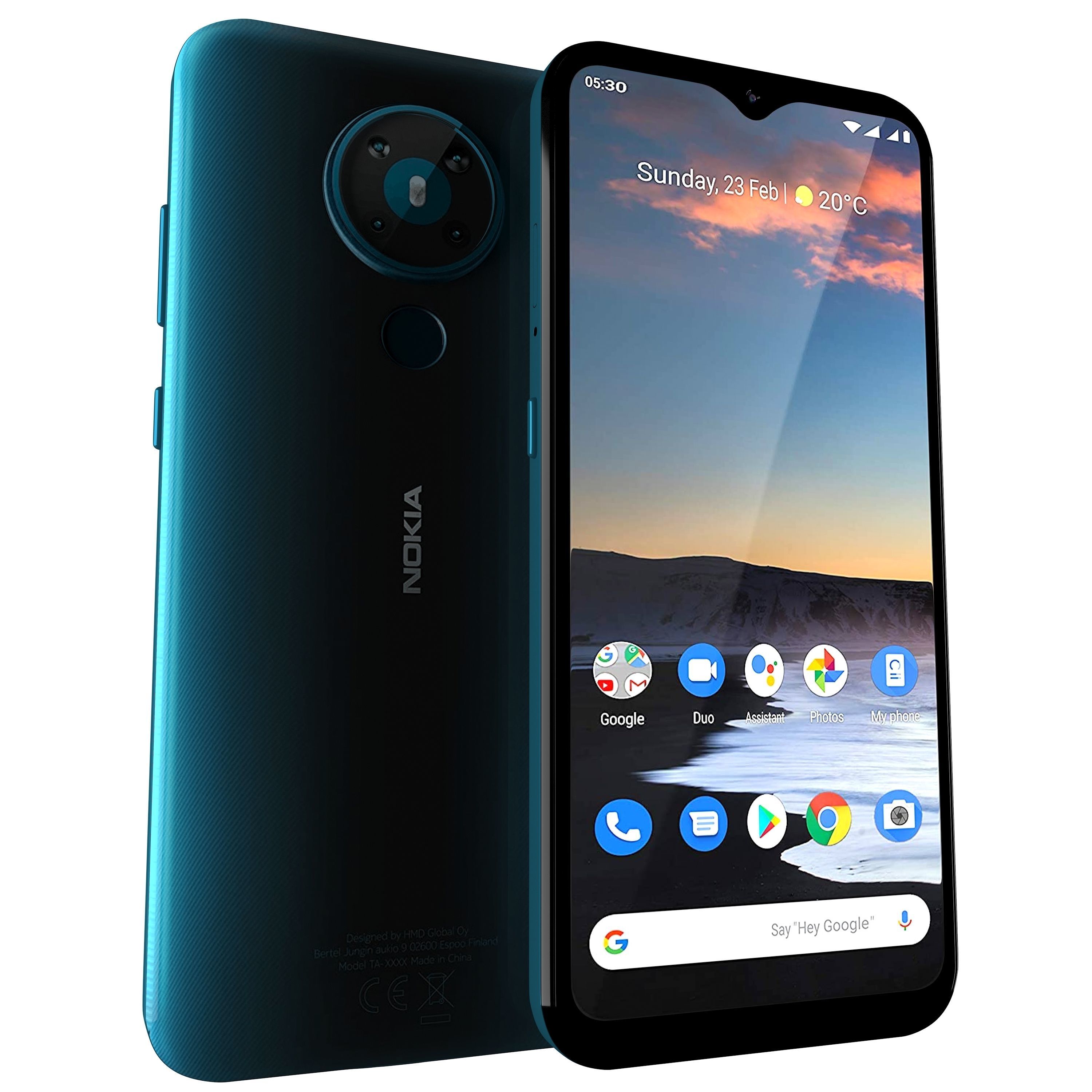 Nokia 5 3 Cyan 3D model_10