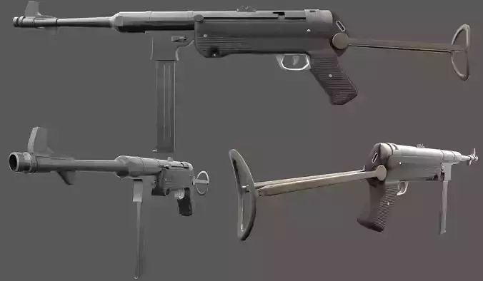 MP40 - German WW2 Weapon