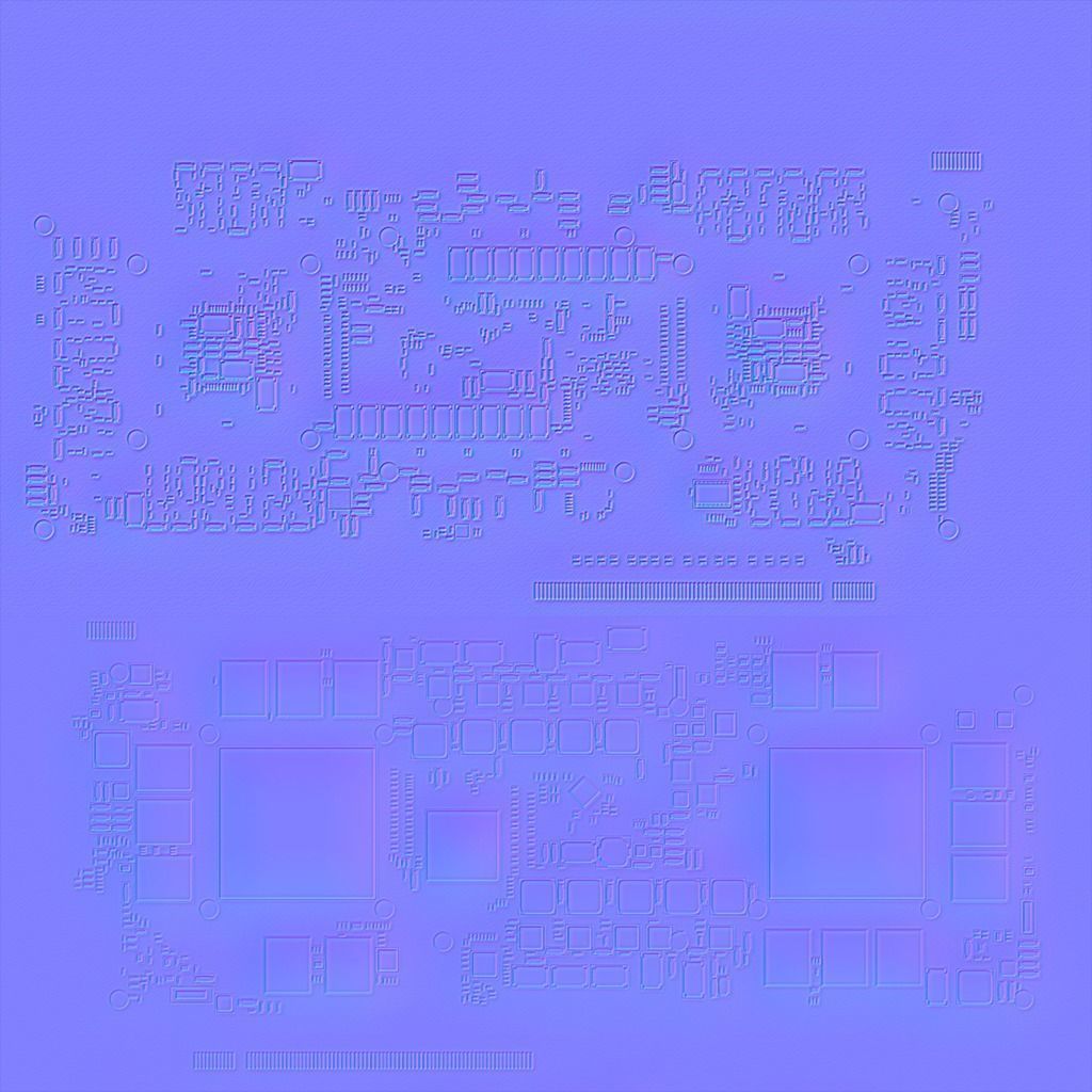 Computer Cabinet  Low-poly 3D model_22