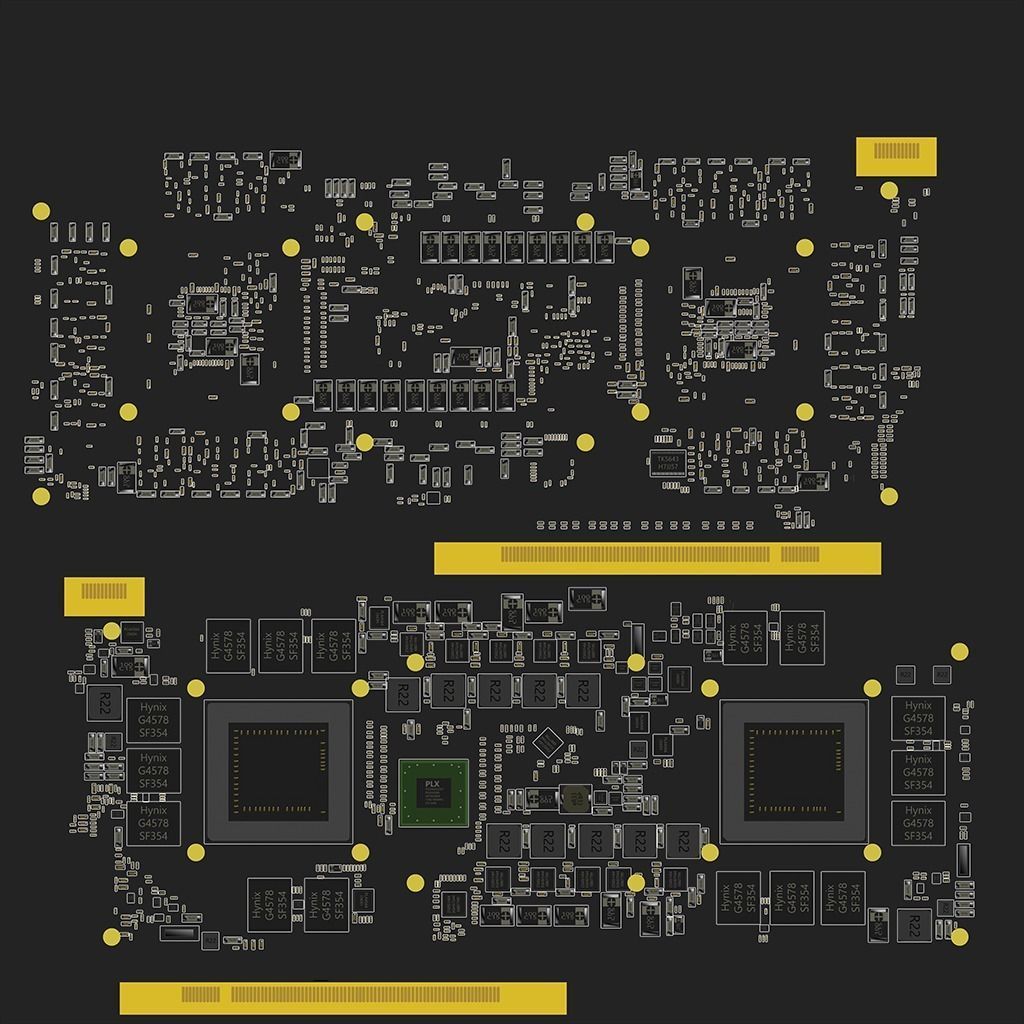 Computer Cabinet  Low-poly 3D model_20