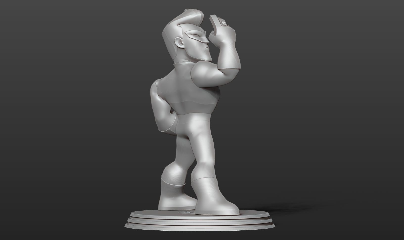 Green Lantern Fanart 3D print model_14